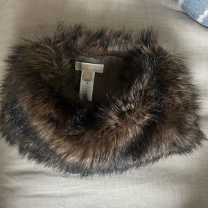 Michael Kors Faux Neck Fur